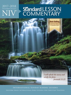 cover image of NIV Standard Lesson Commentary 2017-2018